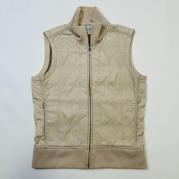 Patagonia Jackets & Blazers - Patagonia Water Girl Outdoor Full Zip Vest Tan Brown Women's Sz Small